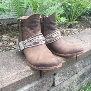 Freebird Clash Leather Boots Size 8 Made in Mexico